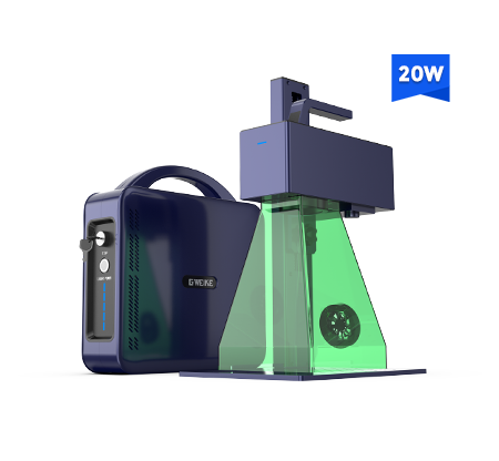 G2 20W 金属&プラスチック用ファイバーレーザー彫刻機