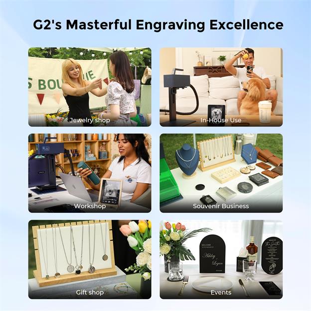 G2 20W Fiber Laser Engraver (Clearance Limited Quantity)-USA