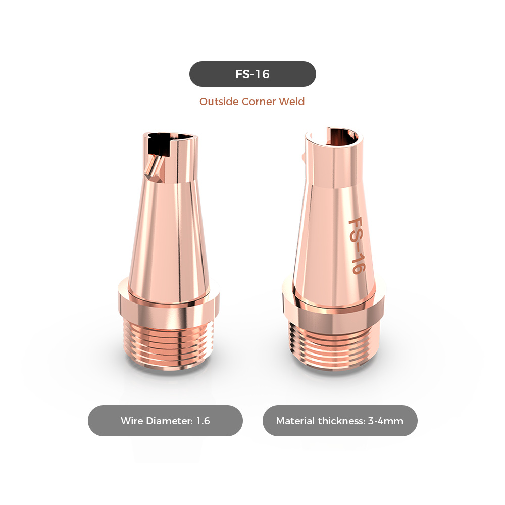 Laser Welding Nozzles Pack for M2/M3 Series (5 Pcs)