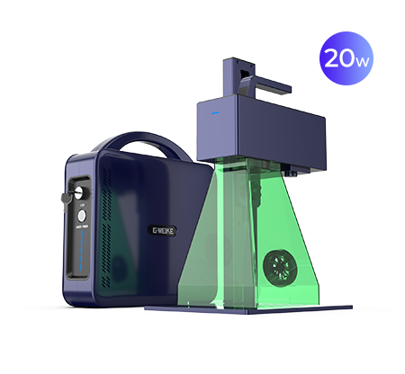 G2 20W 金属&プラスチック用ファイバーレーザー彫刻機