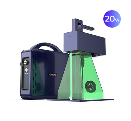 G2 20W 金属&プラスチック用ファイバーレーザー彫刻機