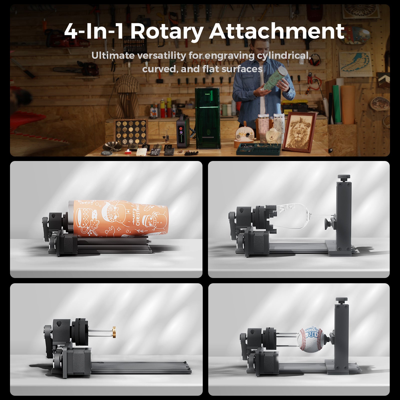 Gweike G3 60W MOPA Fiber & 40W Diode Dual Laser Engraver